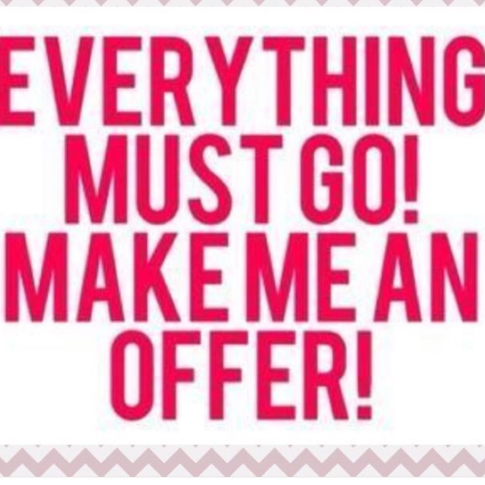 All items priced to sell